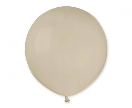 BALONY LATEKSOWE PASTELOWE LATTE 48 CM 25 SZT