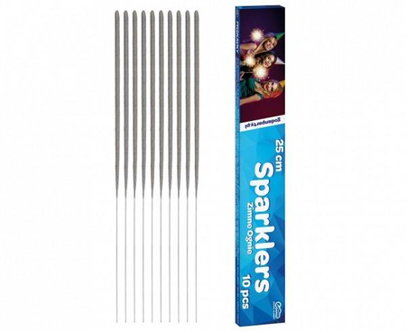 Zimne ognie 25 cm/ 10 szt.