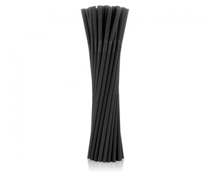 SŁOMKI ŁAMANE WIELOKROTNEGO UŻYTKU CZARNE 5 X 210 MM 100 SZT