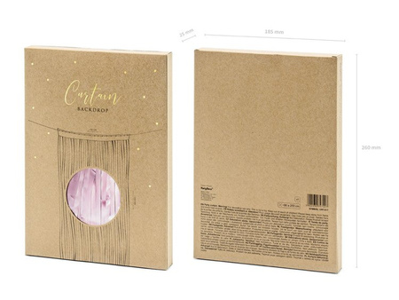 KURTYNA 90 cm x 250 cm WRZOSOWA