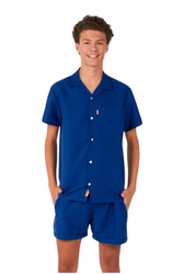 ZESTAW LETNI CHŁOPIĘCY GRANATOWY OPPOSUITS