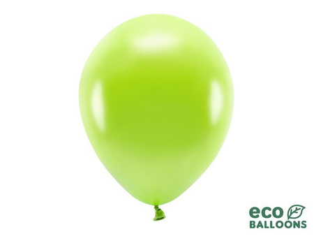 BALONY ECO 30 CM ZIELONE JABŁUSZKO 100 SZT.