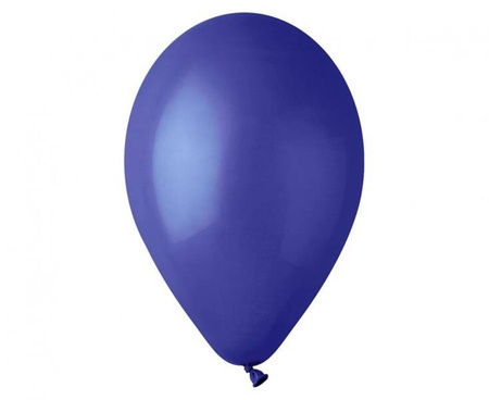 BALONY LATEKSOWE PASTELOWE GRANATOWE 30 CM 100 SZT