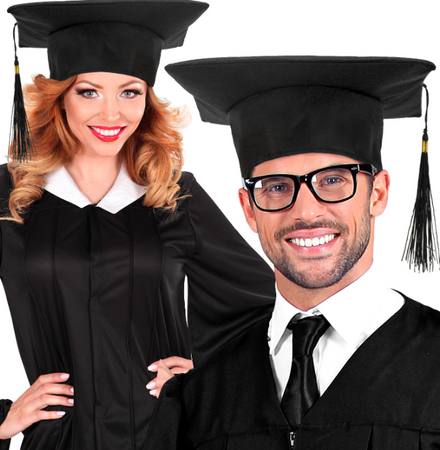 CZAPKA BIRET ABSOLWENTA STUDENTA UCZEŃ