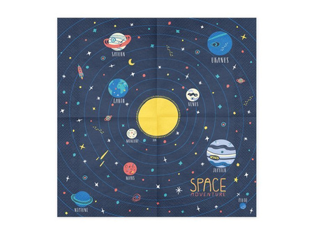 SERWETKI 33X33cm KOSMOS