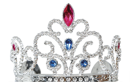 SREBRNA TIARA KSIĘŻNICZKA