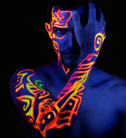 Szminka UV neonowy zielony 6ml