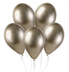 BALONY LATEKSOWE GEMAR 33 cm SZAMPAŃSKIE 50 szt. GLOSSY