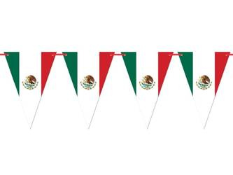 BANER PAPIEROWY FLAGA MEKSYKU 5M