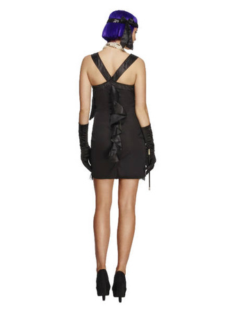 Fever Flapper Foxy Costume, Black