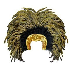 PIÓROPUSZ RIO ZŁOTO-CZARNY