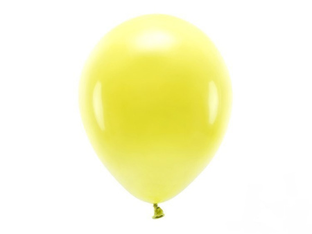 BALONY ECO 30 cm PASTEL ŻÓŁTY 10 szt