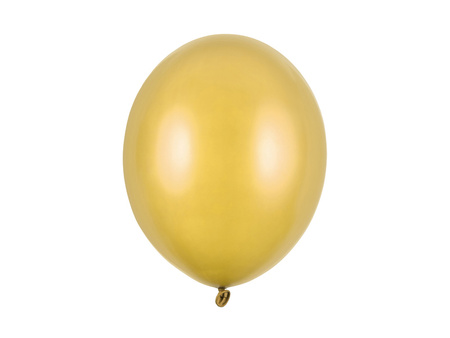 BALONY 30cm, STRONG METALIK ZŁOTY 100 szt.