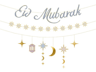 BANER EID MUBARAK 200 CM MIX