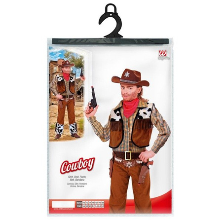 STRÓJ KOWBOJ BRĄZOWY
