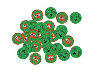 KONFETTI PIKSELE 36 SZT