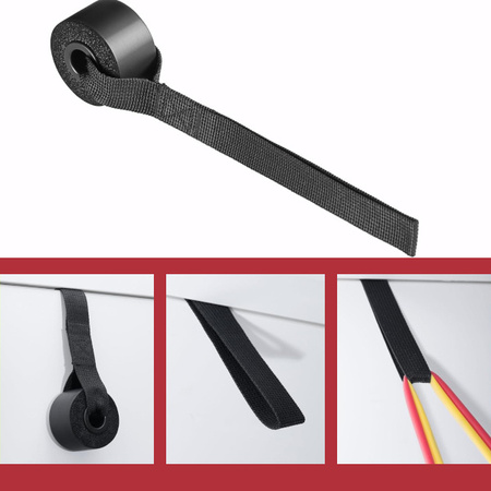 ZESTAW 5 GUM OPOROWYCH DO ĆWICZEŃ Z UCHWYTAMI