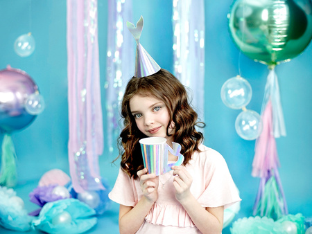 KUBECZKI HOLGRAFICZNE 6 SZT 220 ML