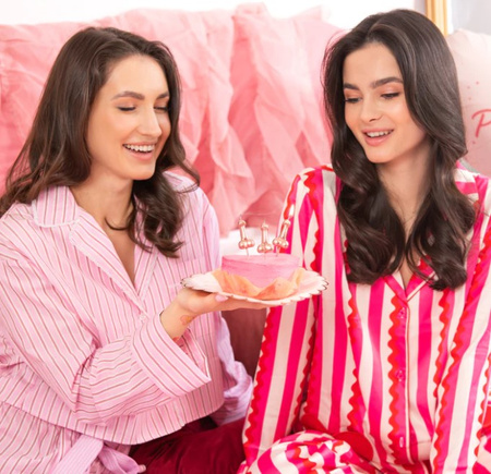 ŚWIECZKI PENISKI RÓŻOWE ZŁOTO 5 SZT