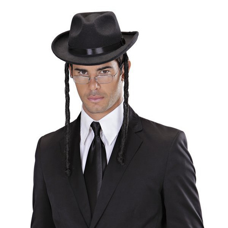 KAPELUSZ RABINA Z PEJSAMI