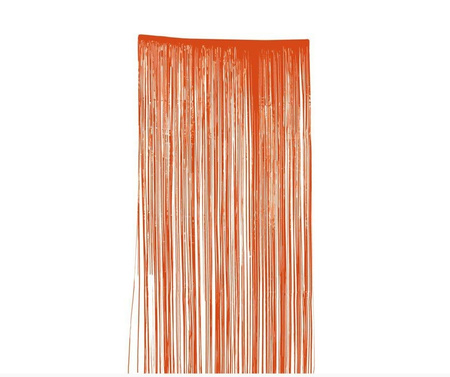 KURTYNA POMARAŃCZOWA 100 X 200 CM