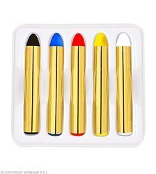 KREDKI DO MALOWANIA CIAŁA 5 SZTUK