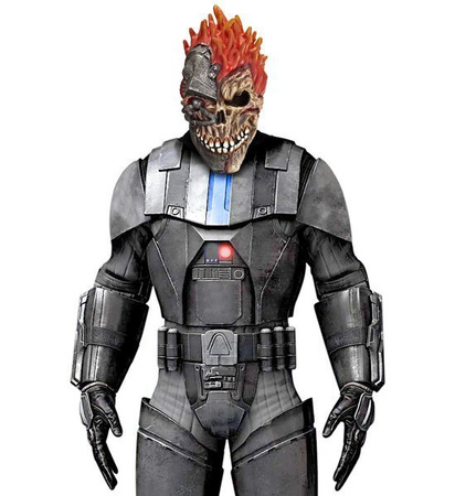 MASKA CYBER SZKIELETOR 