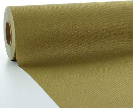 BIEŻNIK AIRLAID 40 CM x 500 CM MONOKOLOR ZŁOTY