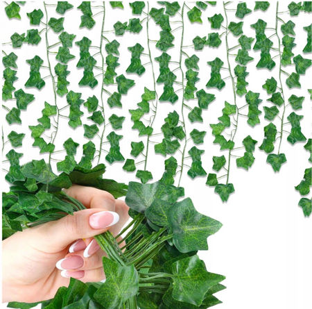 GIRLANDA BLUSZCZ 12 X 2,1M ZIELONA