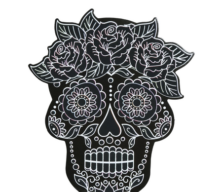 BAG OF 6 MEXICAN SILHOUETTES TO COLOURING, 12 CM