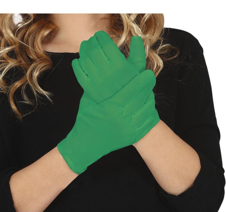 RĘKAWICZKI DZIECIĘCE ZIELONE