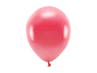 BALONY 26CM METALIZOWANE J. CZERWONY