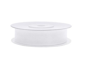 TASIEMKA SZYFONOWA BIAŁA 12mm/25m