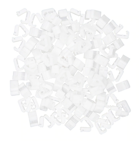 KLIPSY DO BALONÓW BIAŁE 100 SZT.