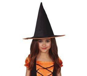 KAPELUSZ CZAROWNICY DZIECIĘCY Z OBWÓDKĄ