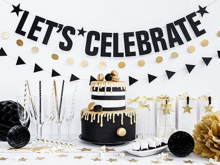 DEKORACJE BROKATOWE GWIAZDKA ZŁOTY 5 CM