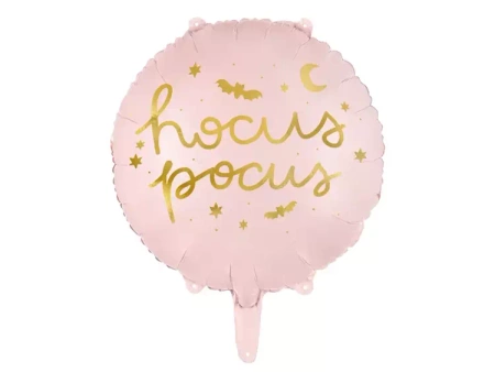 BALON FOLIOWY HOCUS POCUS 45 CM RÓŻOWY