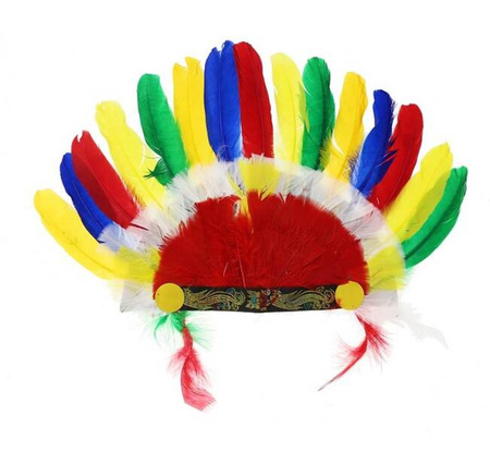 PIÓROPUSZ APACZA WODZA INDIAN 