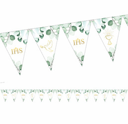 BANER PIERWSZA KOMUNIA ŚWIĘTA GAŁĄZKI EUKALIPTUSA