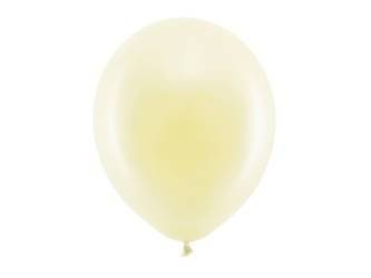 BALONY RAINBOW 30CM PASTELOWE KREMOWE 100 SZT
