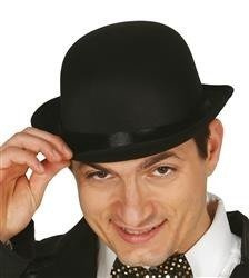 MELONIK SATYNOWY CZARNY