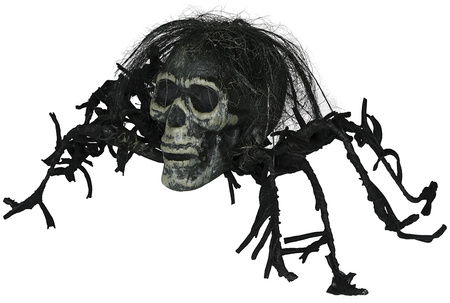 CZASZKA PAJĄK 38 CM HALLOWEEN