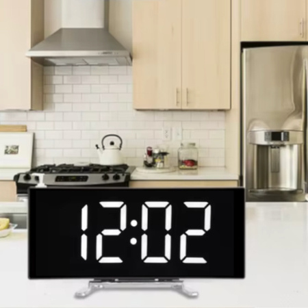 ZEGAR CYFROWY ELEKTRONICZNY BUDZIK LED