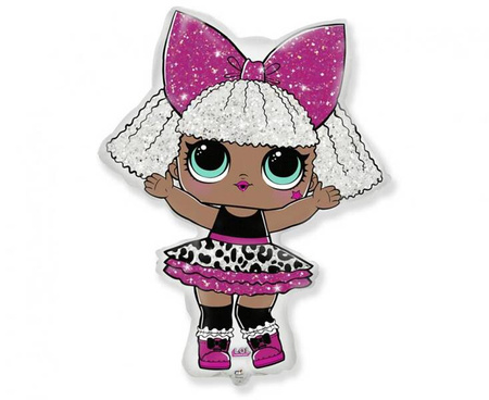 BALON FOLIOWY LALECZKA LOL 36 CM