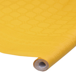 OBRUS W ROLCE ŻÓŁTY 120 X 600 CM