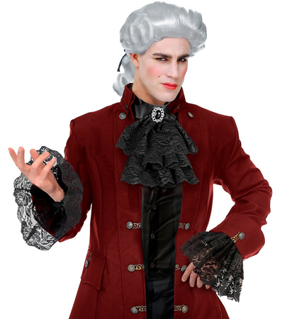 ZESTAW ŻABOT MANKIETY CZARNE