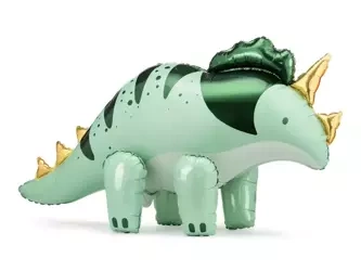 BALON FOLIOWY STOJĄCY DINOZAUR TRICERATOPS DNIO FUN