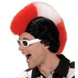 PRUKA IROKEZ KIBICA BIAŁO CZERWONY