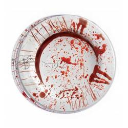 KRWAWE TALERZYKI 6 SZT. 23 CM