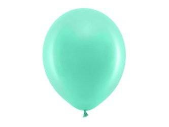 BALONY RAINBOW 30 CM PASTELOWE MIĘTOWE 100 SZT